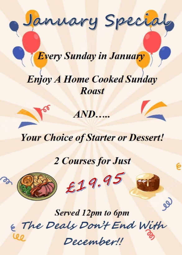 Special Deals at The Coach and Horses, Brixworth